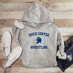 Warriors Wrestling Classic Hoodie Navy