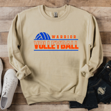 WARRIOR VOLLEYBALL SAND CREW SWEATSHIRT GILDAN 18000