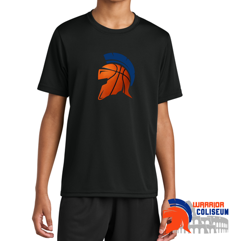 A4 YOUTH BLACK COOLING TEE BASKETBALL HELMET A4NB3142