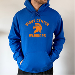 Royal Classic Warriors Hoodie Orange Print