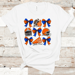 Football Bow Collage