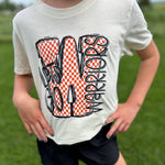 Checkered W - Let's Go Warriors Tee