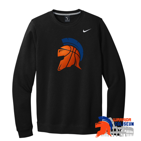 BASKETBALL HELMET BLACK NIKE CLUB FLEECE CREW CJ1614