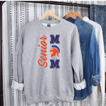 Senior Mom Gray Gildan Sweatshirt