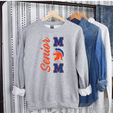 Senior Mom Gray Gildan Sweatshirt