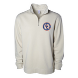 Independent Unisex Pigment Ivory Quarter-Zip Pullover PRM4600QZ