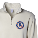 Independent Unisex Pigment Ivory Quarter-Zip Pullover PRM4600QZ