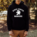 Warriors Classic Black Gildan Hoodie