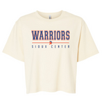 American Apparel Boxy Crop Warrior Line Tee 102