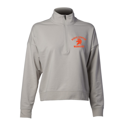 Women's Perform Quarter-Zip Smoke Pullover