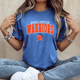 Warrior Varsity Heather Royal Bella Canvas Tee