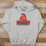 TRACK AND FIELD  LANES GILDAN HOODED SWEATSHIRT