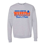 WARRIORS TRACK AND FIELD BELLA + CANVAS SWEASHIRT