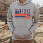 Vintage Warriors Gildan Gray Hoodie