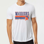 Warriors Vintage White Next Level Triblend Tee
