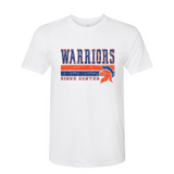 Warriors Vintage White Next Level Triblend Tee