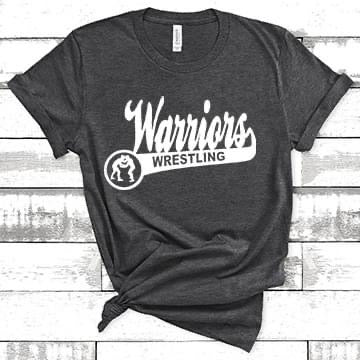 Warriors Wrestling (Dark Gray)
